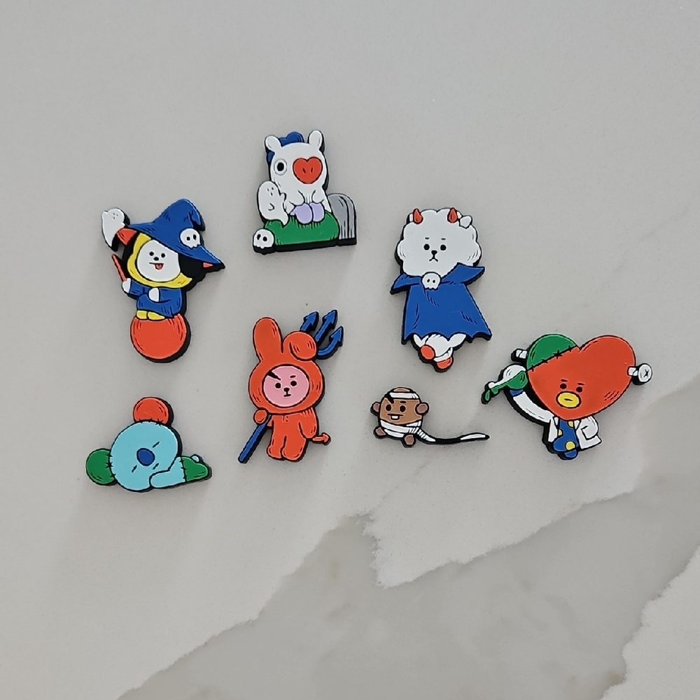 BT21 Halloween Magnet Set